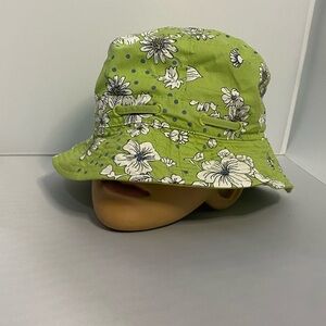 Floral Green Bucket Hat